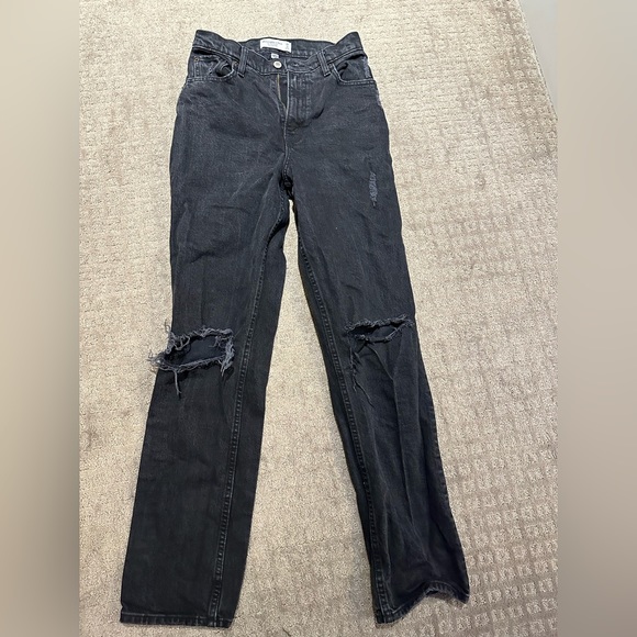 Abercrombie 90’s High Rise Straight Jeans - Picture 1 of 2